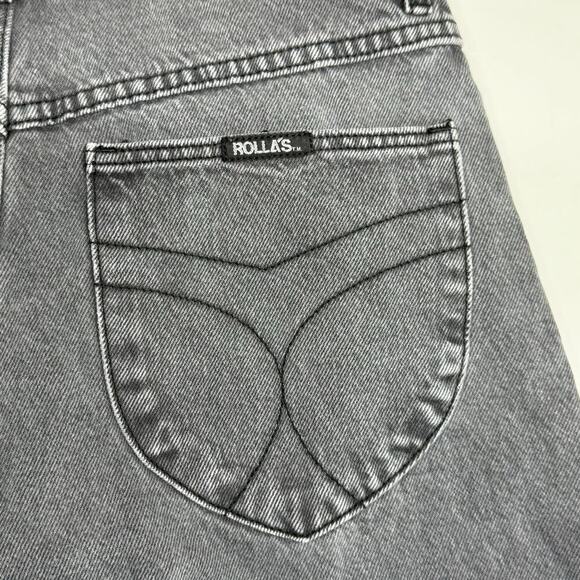 Rolla's | Heidi High Rise Loose Straight Jeans | Gray | Size 29 - Picture 14 of 14